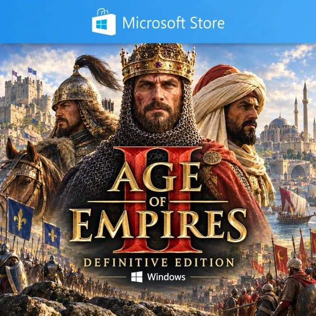 Age of Empires II: Definitive Edition — Microsoft Store kapak görseli