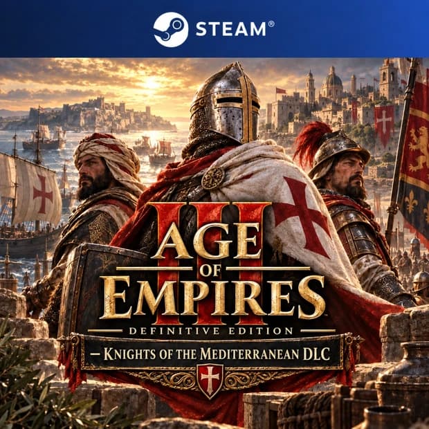 Age of Empires III: DE - Knights of the Mediterranean DLC kapak görseli