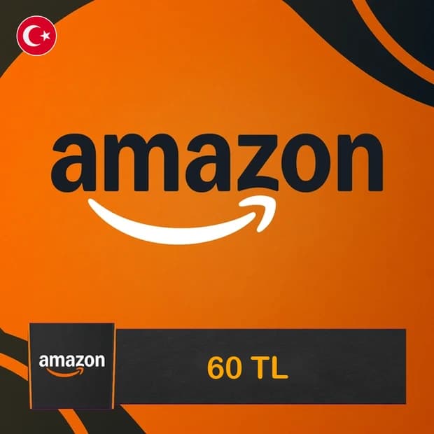 Amazon Gift Card 60 TL kapak görseli