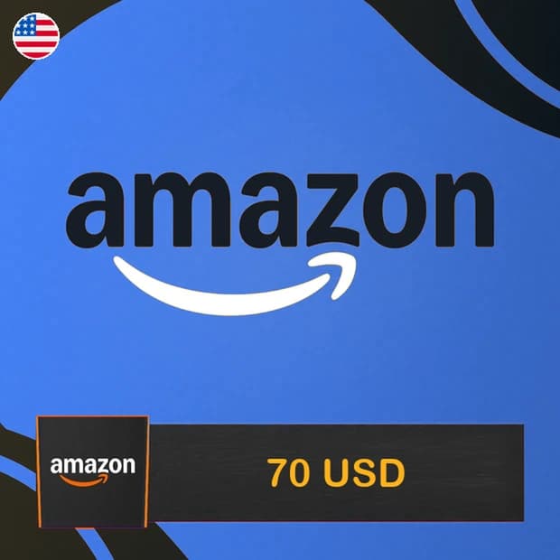 Amazon Gift Card 70 USD - ABD kapak görseli