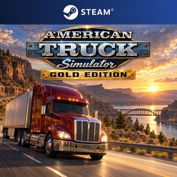 American Truck Simulator Gold Edition cover art