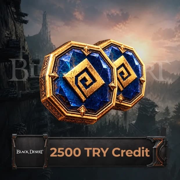 Black Desert Online 2,500 TL Credit cover art