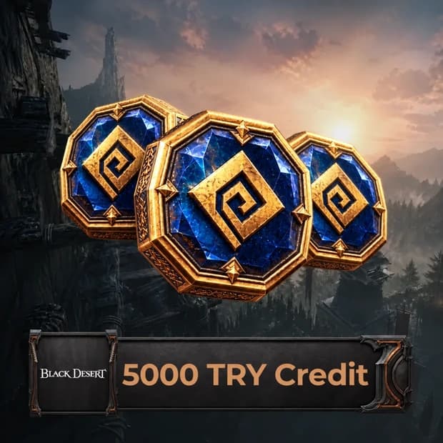 Black Desert Online 5,000 TL Credit cover art