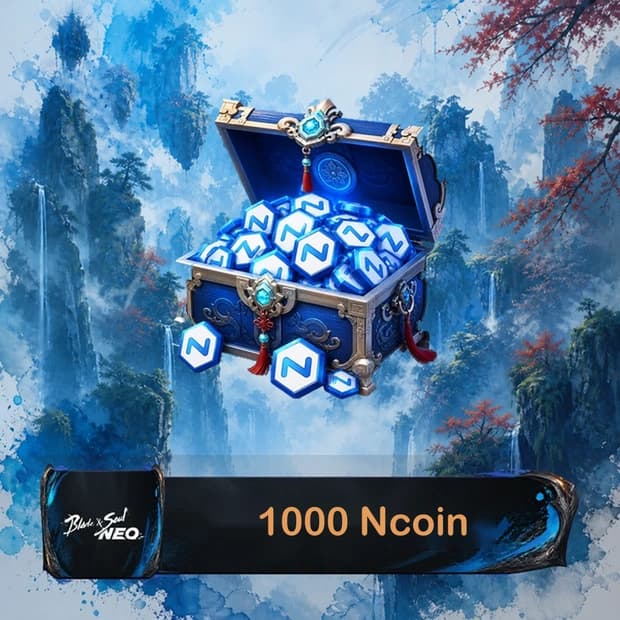 Blade and Soul 1,000 Ncoin cover art