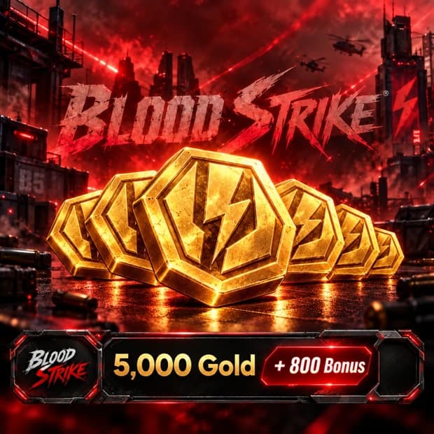 Blood Strike 5.800 Gold kapak görseli
