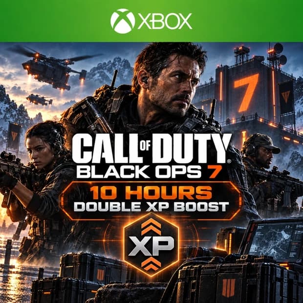 Call of Duty: Black Ops 7 - 10 Hours Double XP Boost — Xbox One cover art