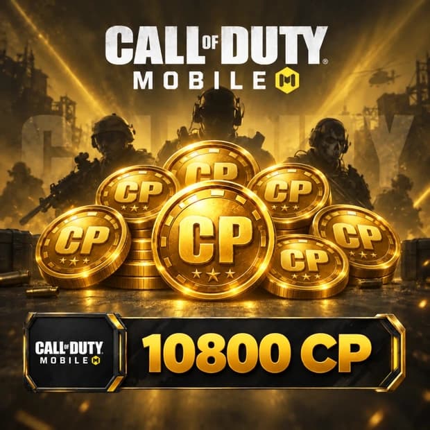 Call of Duty Mobile 10,800 CP cover art