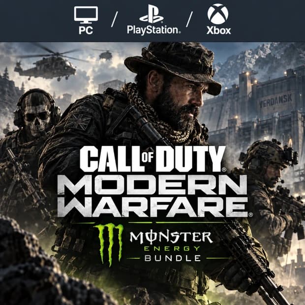 Call of Duty: Modern Warfare - Monster Energy Bundle — Xbox One cover art