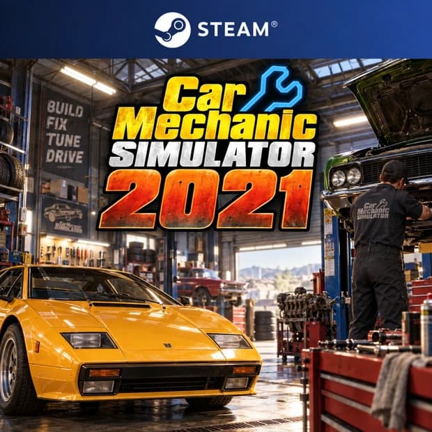 Car Mechanic Simulator 2021 kapak görseli