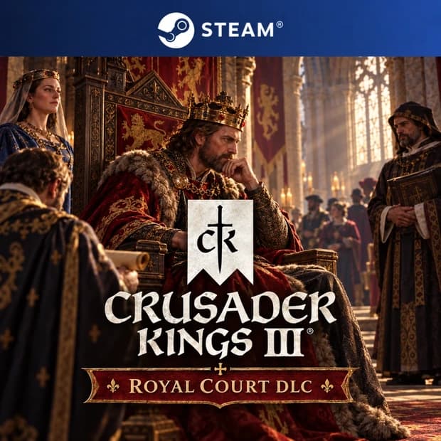 Crusader Kings III - Royal Court DLC cover art