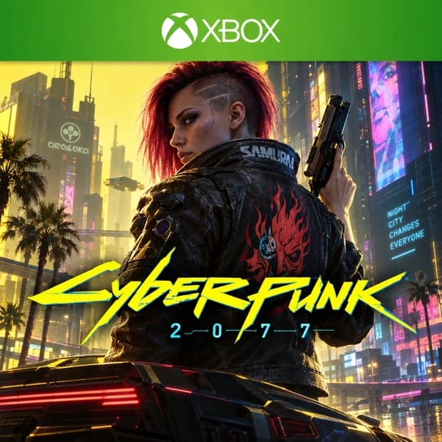 Cyberpunk 2077 — Xbox One cover art