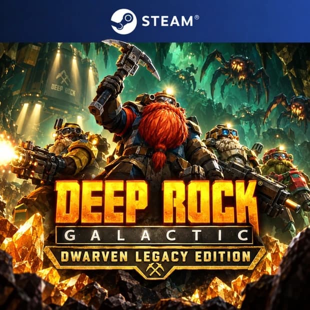 Deep Rock Galactic: Dwarven Legacy Edition kapak görseli