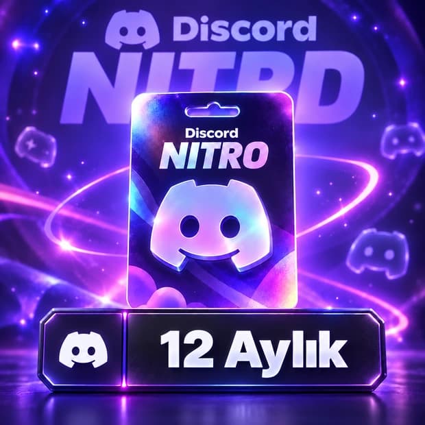 Discord Nitro 12 Month Subscription Code - Global cover art