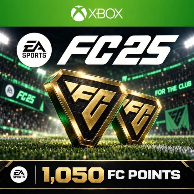EA SPORTS FC 25 1.050 FC Points — Xbox One kapak görseli