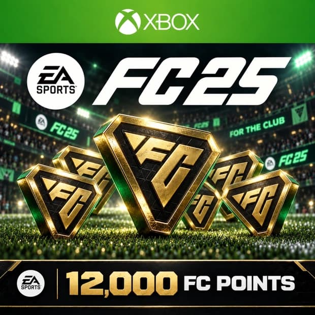 EA SPORTS FC 25 12.000 FC Points — Xbox One kapak görseli