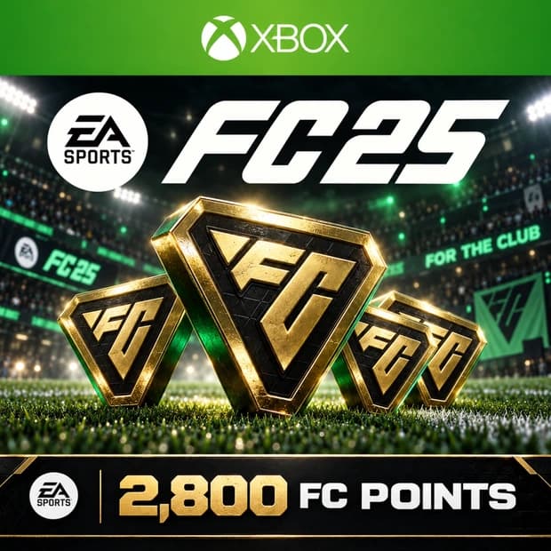 EA SPORTS FC 25 2.800 FC Points — Xbox One kapak görseli