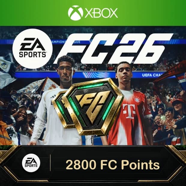 EA SPORTS FC 26 2,800 FC Points — Xbox One cover art