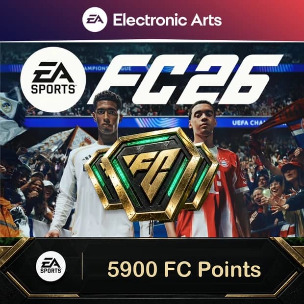 EA SPORTS FC 26 5,900 FC Points — EA App cover art