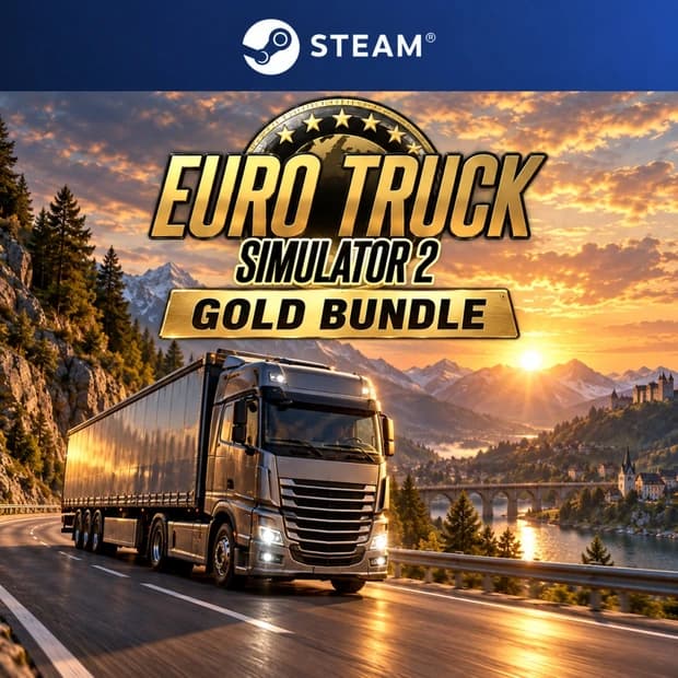 Euro Truck Simulator 2 Gold Bundle cover art