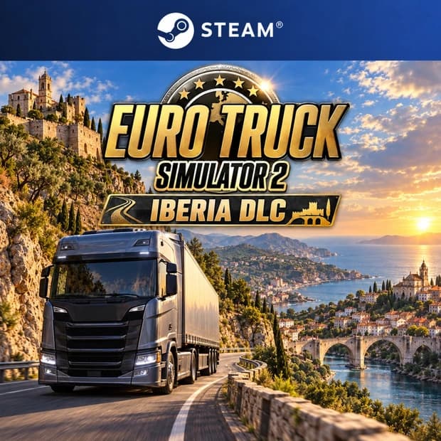 Euro Truck Simulator 2 - Iberia DLC cover art