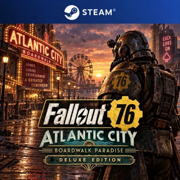 Fallout 76: Atlantic City - Boardwalk Paradise Deluxe Edition kapak görseli