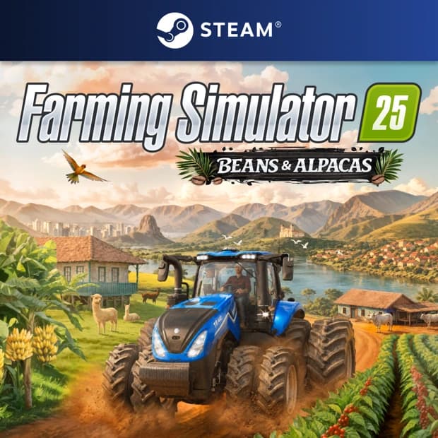 Farming Simulator 25 Beans & Alpacas cover art
