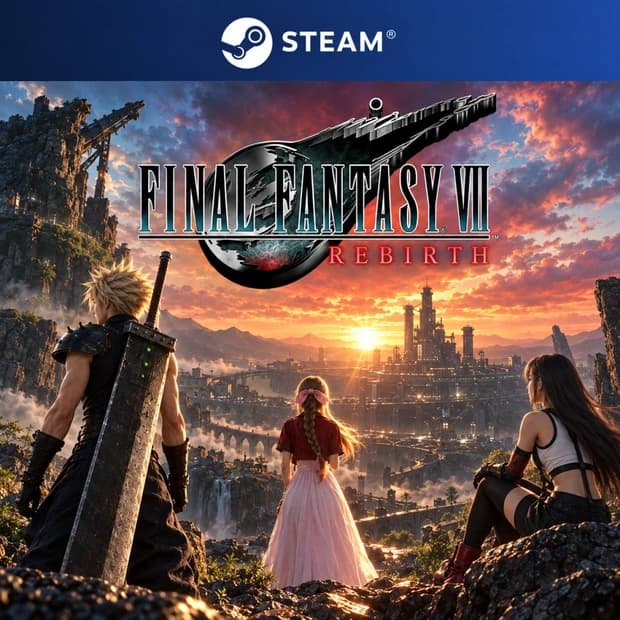 Final Fantasy VII Rebirth cover art