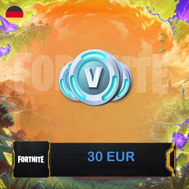 Fortnite 30 EUR Epic Games Gift Card - Germany cover art