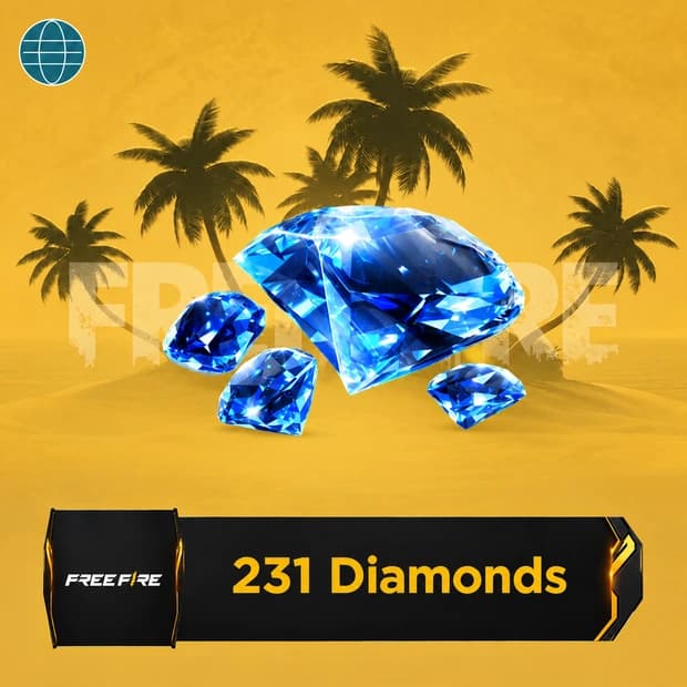 Free Fire 231 Diamonds - MENA cover art