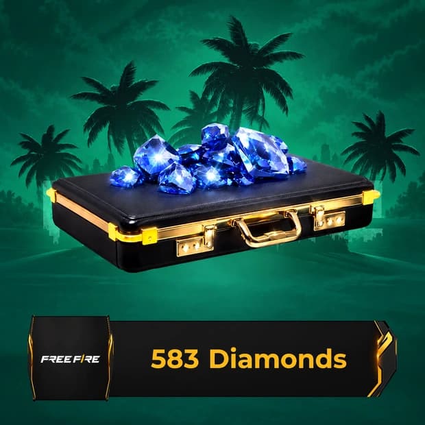 Free Fire 583 Elmas Yükleme Global kapak görseli