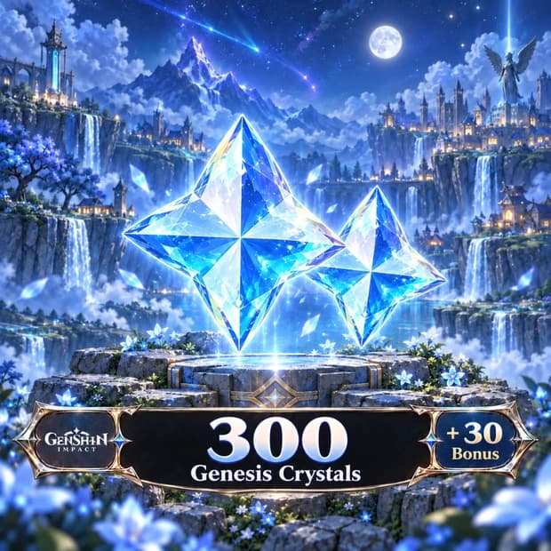 Genshin Impact 330 Genesis Crystal