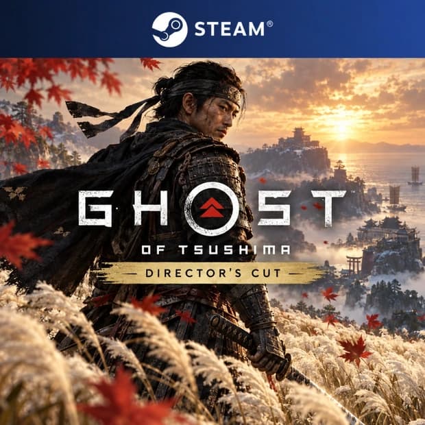 Ghost of Tsushima Director's Cut cover art
