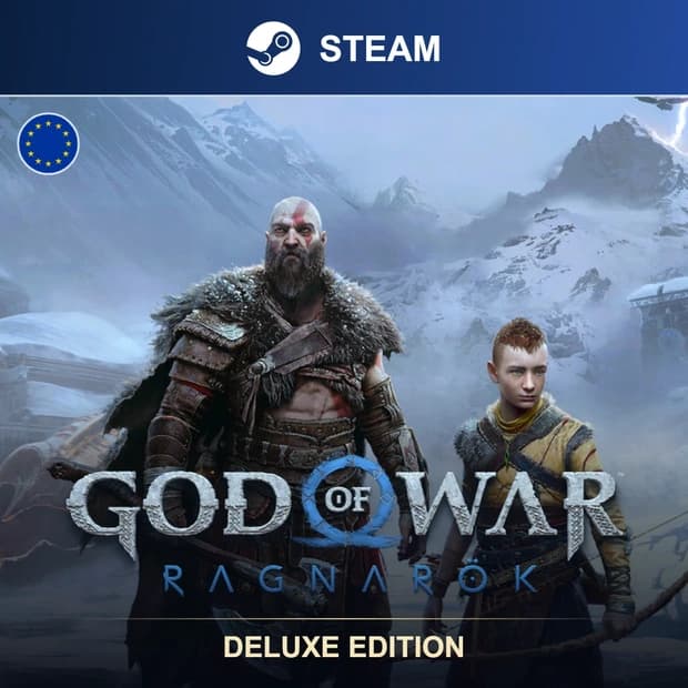 God Of War Ragnarök Deluxe Edition cover art