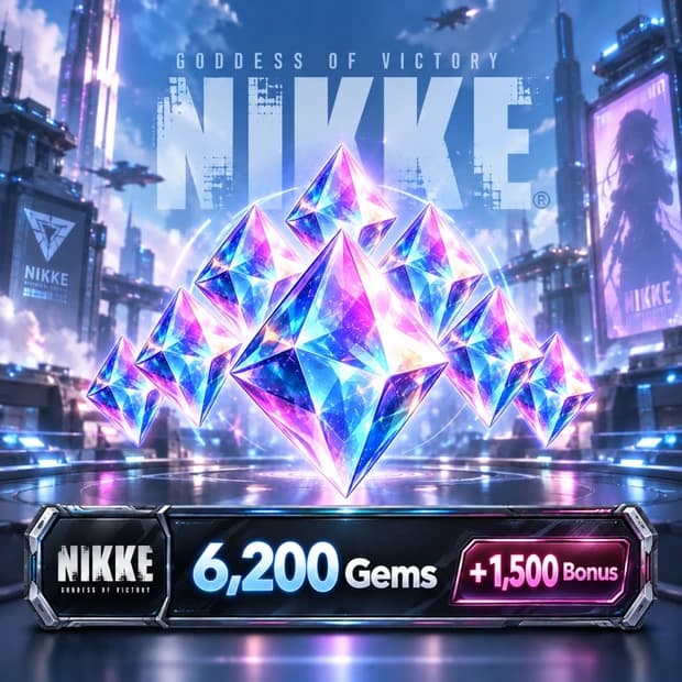 Goddess of Victory: NIKKE 7.700 Gems kapak görseli