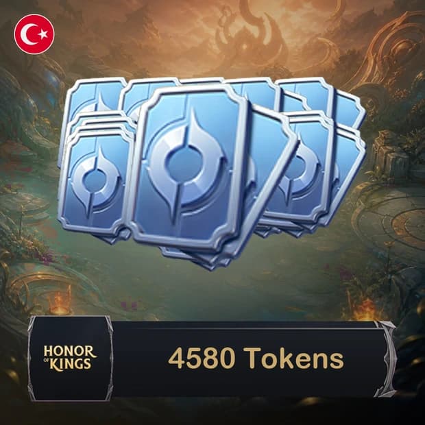 Honor of Kings 4,580 Tokens Top-Up TR cover art
