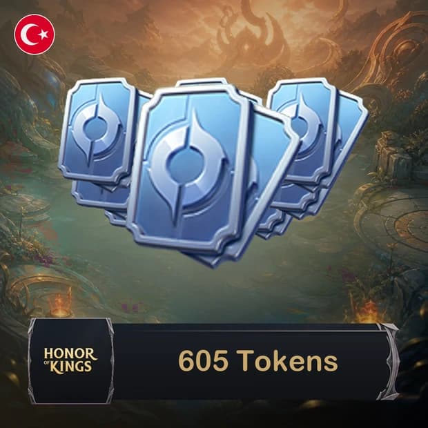 Honor of Kings 605 Tokens Top-Up TR cover art