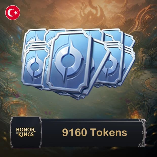 Honor of Kings 9,160 Tokens Top-Up TR cover art