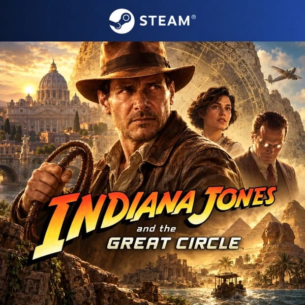Indiana Jones and the Great Circle kapak görseli