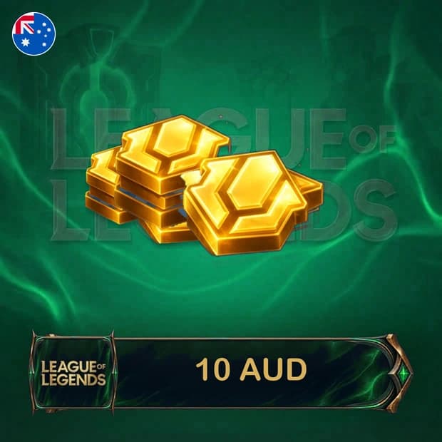 League of Legends 10 AUD RP - Avustralya kapak görseli