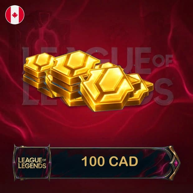League of Legends 100 CAD RP - Canada cover art