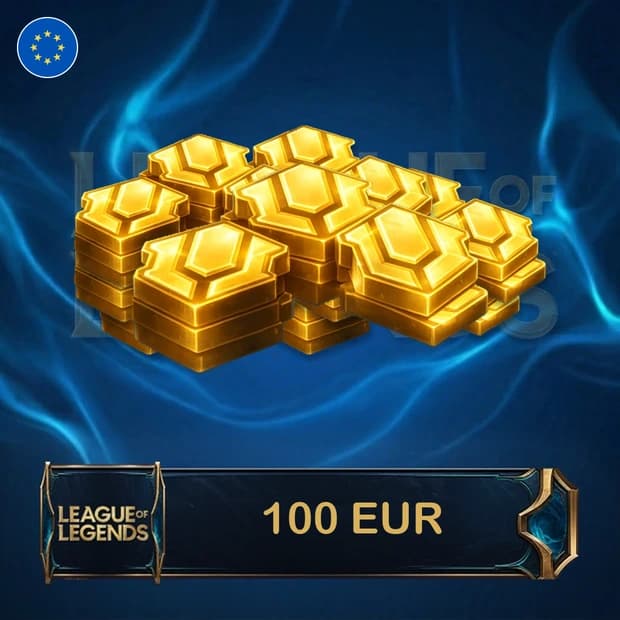 League of Legends 100 EUR RP - Europe