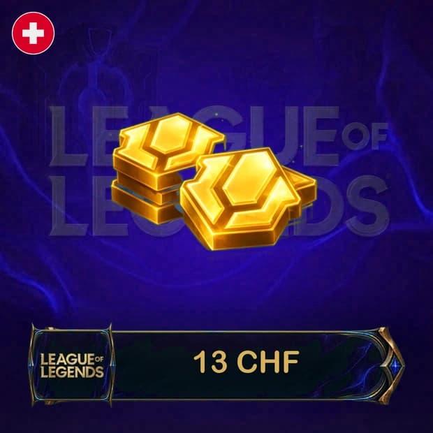 League of Legends 13 CHF RP - Switzerland cover art
