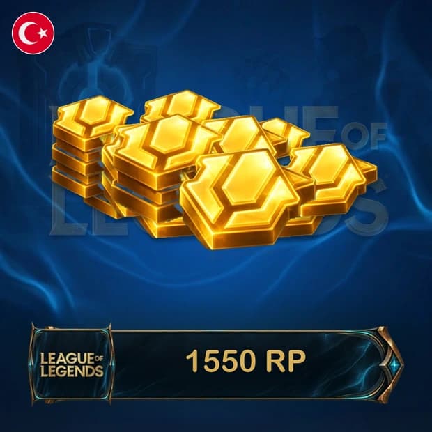 League of Legends 1,550 RP cover art