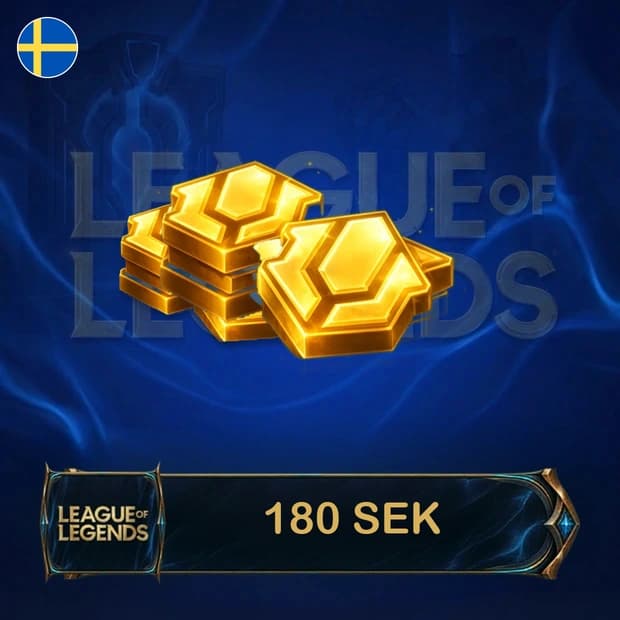 League of Legends 180 SEK RP - Sweden cover art