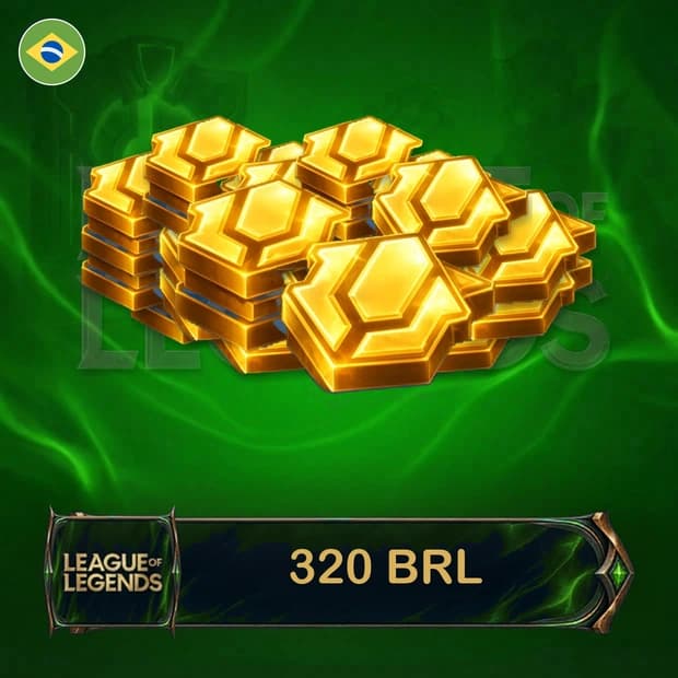 League of Legends 320 BRL RP - Brazil cover art