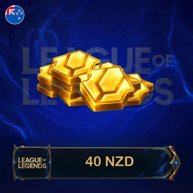 League of Legends 40 NZD RP - New Zealand cover art