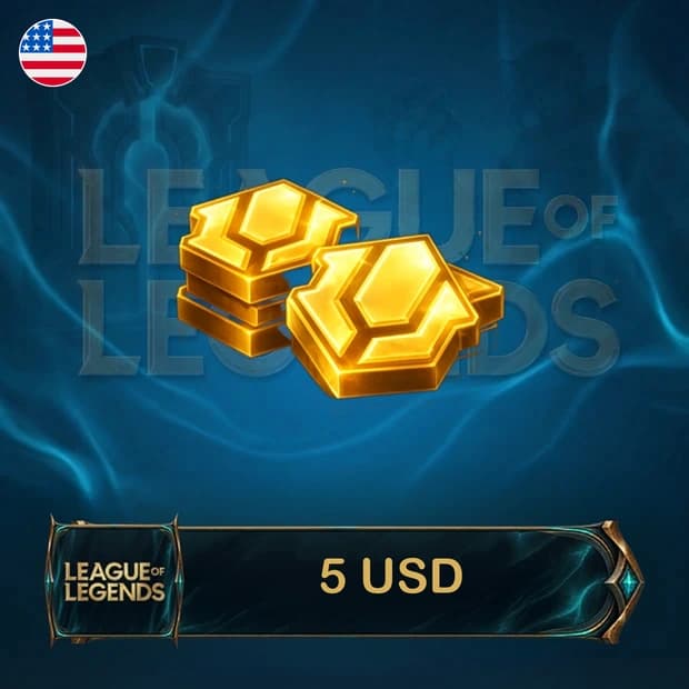 League of Legends 5 USD RP - USA cover art