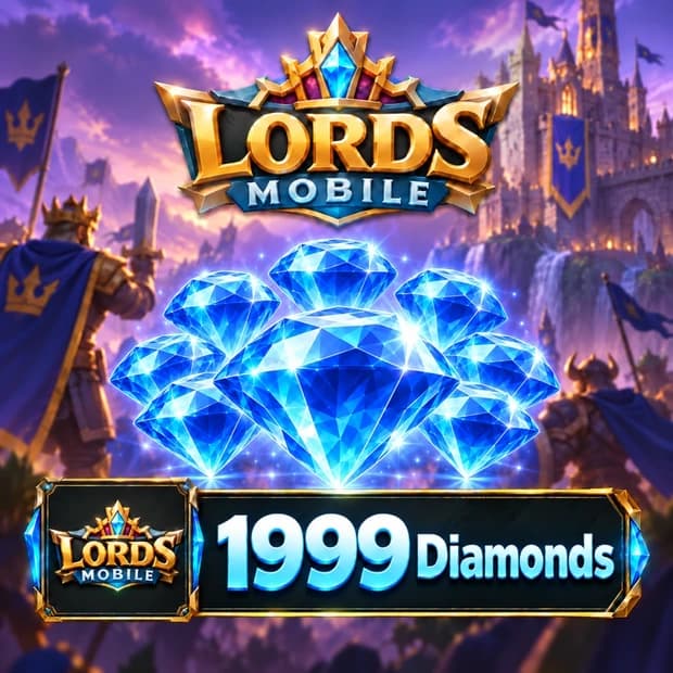 Lords Mobile 1.999 Elmas kapak görseli