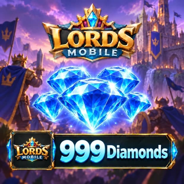 Lords Mobile 999 Diamonds cover art