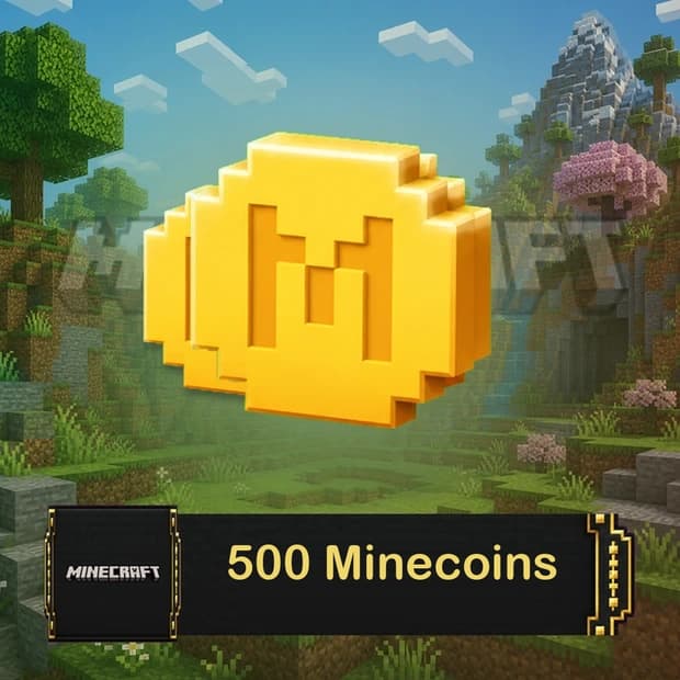 Minecraft 500 Minecoins cover art